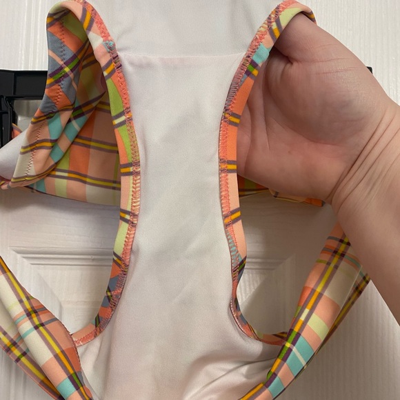 Victoria Secret plaid bandeau bikini Size L - Picture 13 of 13